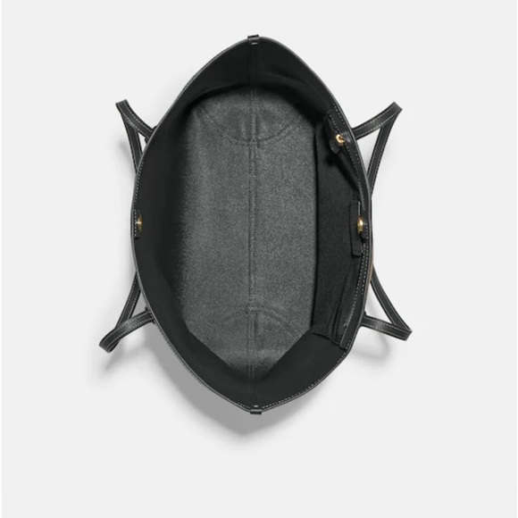 NWT Coach City Tote In Signature Canvas With Varsity Motif - Picture 3 of 6